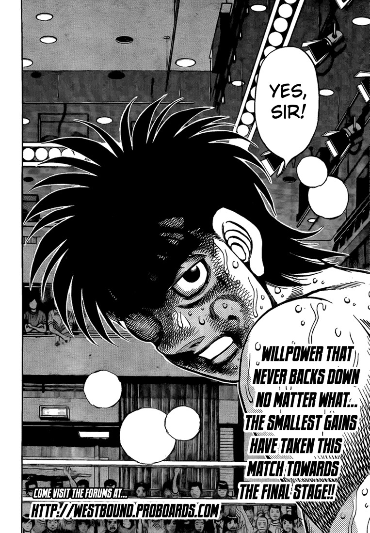 Hajime no Ippo Chapter 891 18